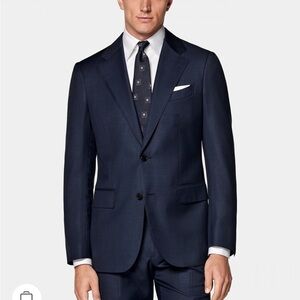 SuitSupply Hartford Suit US36 navy NWT full suit, pants and jacket